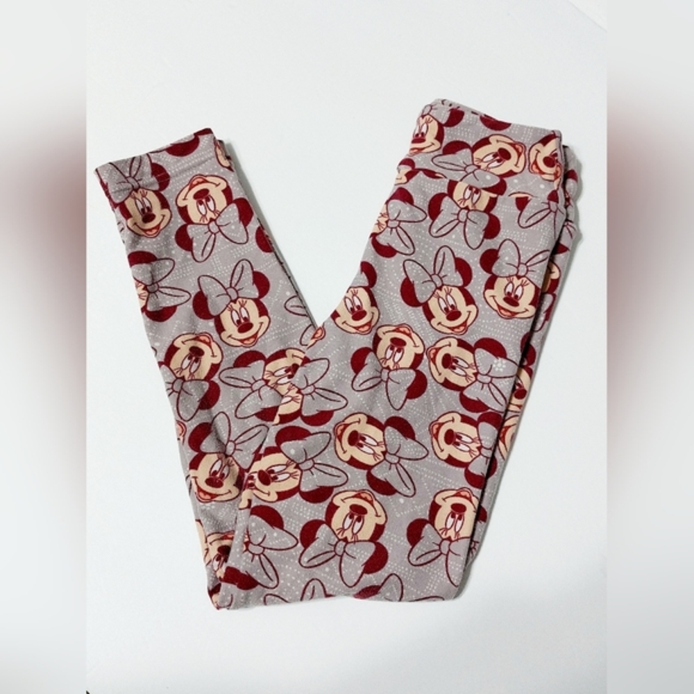 Disney Minnie Mouse S/M‎ Lularoe Leggings